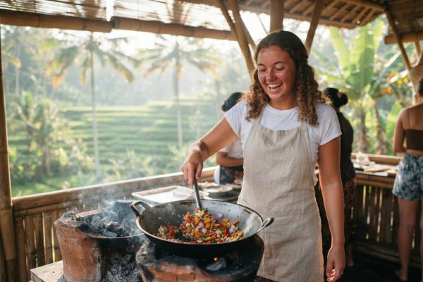 Ubud Organic Cooking Class & Market Tour