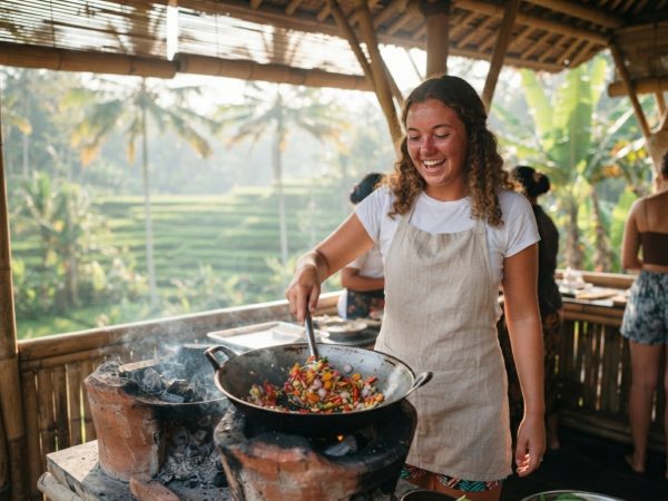 Ubud Organic Cooking Class & Market Tour