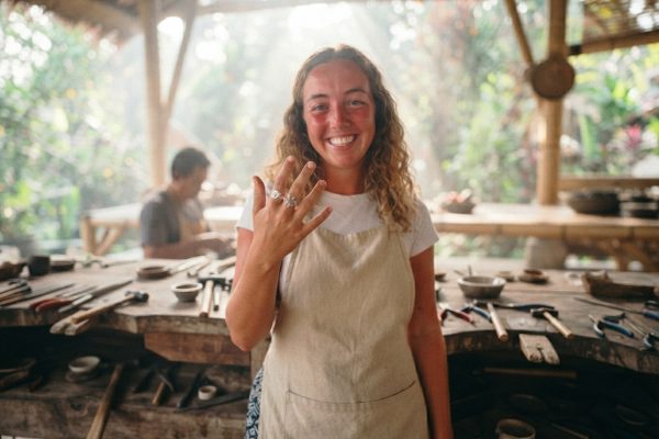 Celuk Silver Jewelry Making Workshop