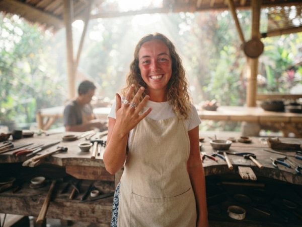 Celuk Silver Jewelry Making Workshop